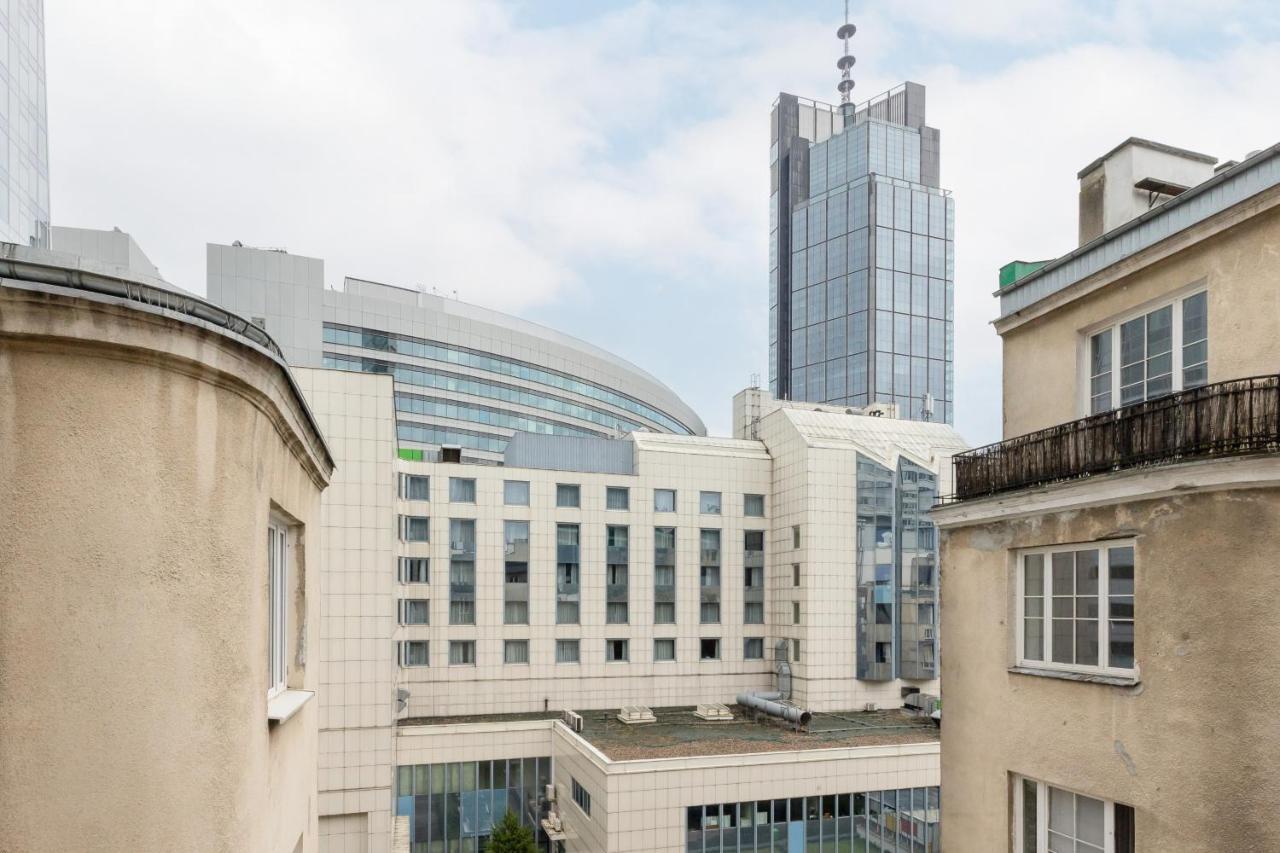 Metro Rondo Onz Apartment By Noclegi Renters Varsó Kültér fotó